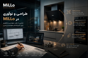 طراحی و نوآوری در MiLLo با ترکیب طراحی صنعتی، فناوری هوشمند و توسعه محصولات آشپزخانه مدرن